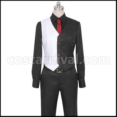 Twisted Wonderland Davis Cruwell Cosplay Costume coscarnival - Collar Design