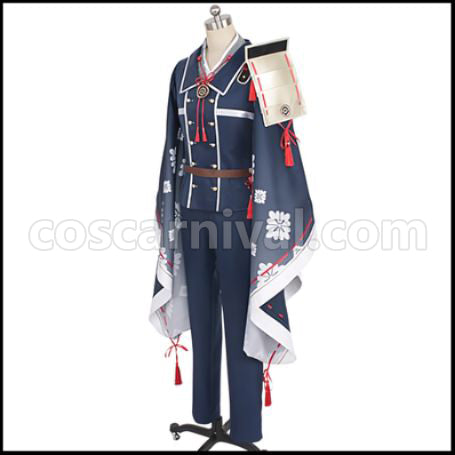 Touken Ranbu Hakusan Yoshimitsu Cosplay Costume coscarnival - Side Profile
