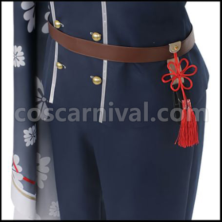 Touken Ranbu Hakusan Yoshimitsu Cosplay Costume coscarnival - Hem Detail