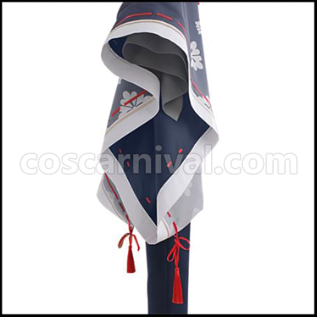 Touken Ranbu Hakusan Yoshimitsu Cosplay Costume coscarnival - Color and Pattern