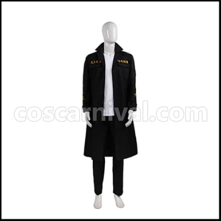 Tokyo Revengers Sano Manjirou Cosplay Costume coscarnival - Front View