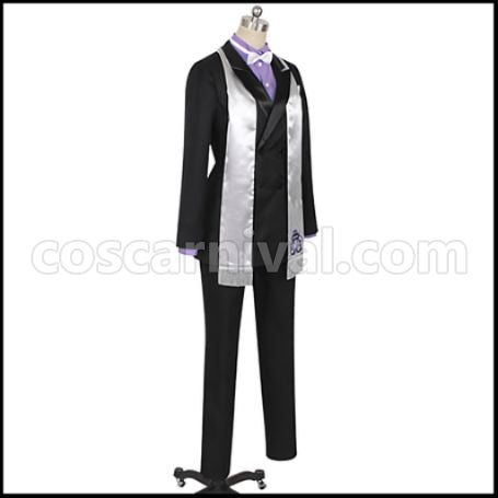 (Twisted Wonderland Costume) Diasomnia Dormitory Sebek Zigvolt Cosplay Costume coscarnival - Color and Pattern