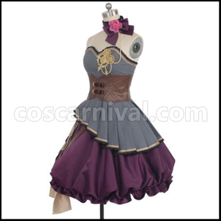 THE IDOLMASTER Shiny Colors L'Antica Kiriko Yukoku Cosplay Costume coscarnival - Side Profile
