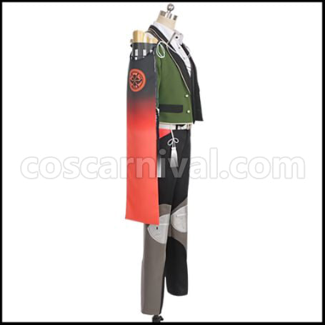Touken Ranbu Buzen Gou Cosplay Costume coscarnival - Back View