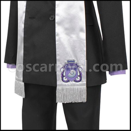 (Twisted Wonderland Costume) Diasomnia Dormitory Sebek Zigvolt Cosplay Costume coscarnival - Front View