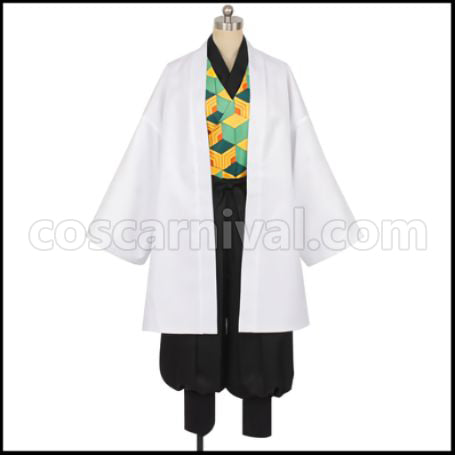 Demon Slayer: Kimetsu no Yaiba Sabito Cosplay Costume coscarnival - Front View