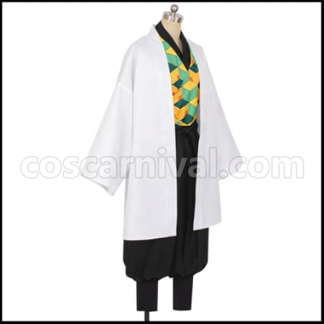 Demon Slayer: Kimetsu no Yaiba Sabito Cosplay Costume coscarnival - Back View