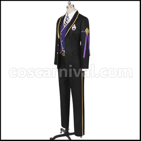 Twisted Wonderland Pomefiore Dormitory Rook Hunt Cosplay Costume coscarnival - Side Profile