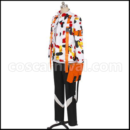 Twisted Wonderland Beans Camo Kate Diamond Cosplay Costume coscarnival - Side Profile
