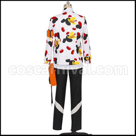 Twisted Wonderland Beans Camo Kate Diamond Cosplay Costume coscarnival - Detail Close-up