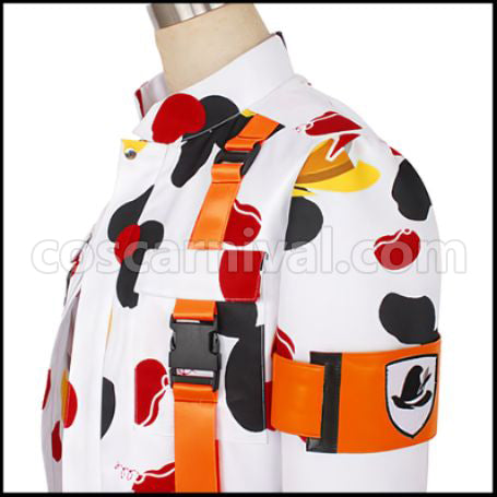 Twisted Wonderland Beans Camo Kate Diamond Cosplay Costume coscarnival - Collar Design