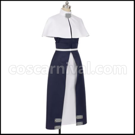 Fire Force Iris Cosplay Costume coscarnival - Back View