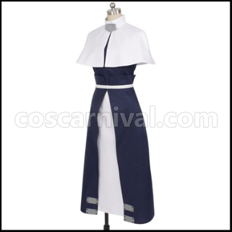 Fire Force Iris Cosplay Costume coscarnival - Side Profile
