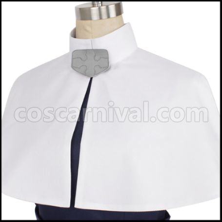 Fire Force Iris Cosplay Costume coscarnival - Collar Design