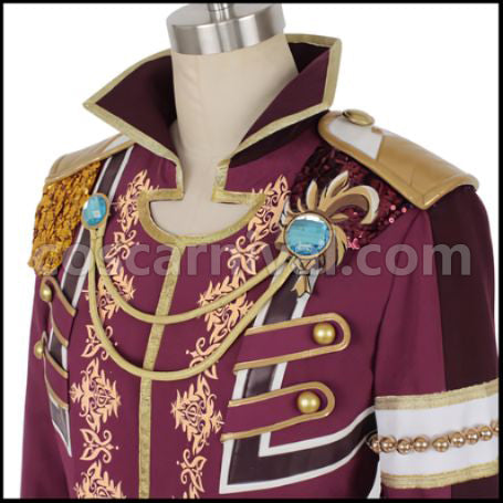 Movie Version Uta no Prince-sama Maji LOVE Kingdom ST RISHE Ittoki Otoya Cosplay Costume coscarnival - Detail Close-up