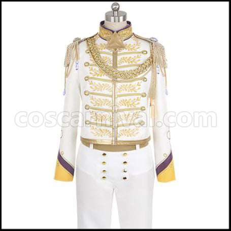 A3! 2nd Anniversary Summer Troupe Yuki Rurikawa Cosplay Costume coscarnival - Front View
