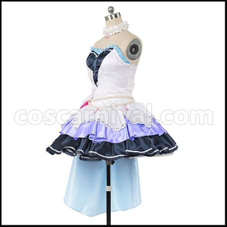The Idolmaster Cinderella Girls Starlight Stage Uzuki Shimamura Cosplay Costume coscarnival - Side Profile