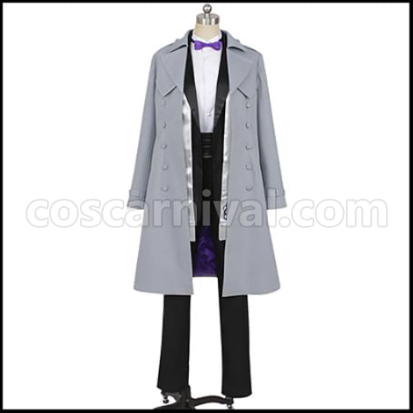 Twisted Wonderland Octavinelle Dorm Azul Ashengrotto Cosplay Costume coscarnival - Front View