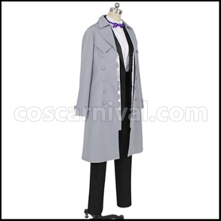 Twisted Wonderland Octavinelle Dorm Azul Ashengrotto Cosplay Costume coscarnival - Back View