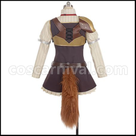 The Rising of the Shield Hero Raphtalia Cosplay Costume coscarnival - Detail Close-up