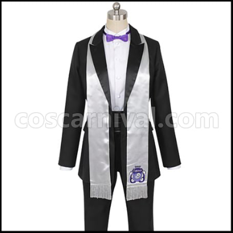 Twisted Wonderland Octavinelle Dorm Azul Ashengrotto Cosplay Costume coscarnival - Collar Design