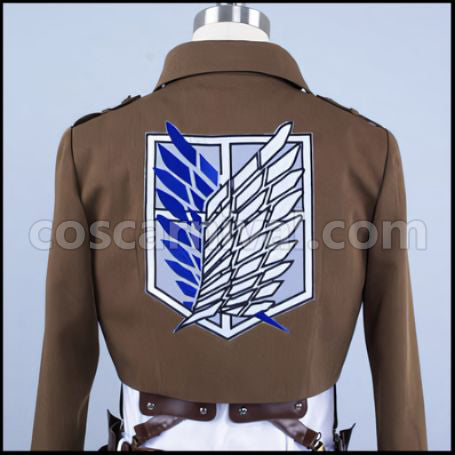 Attack on Titan Survey Corps Cosplay Costume coscarnival - Cuff Style