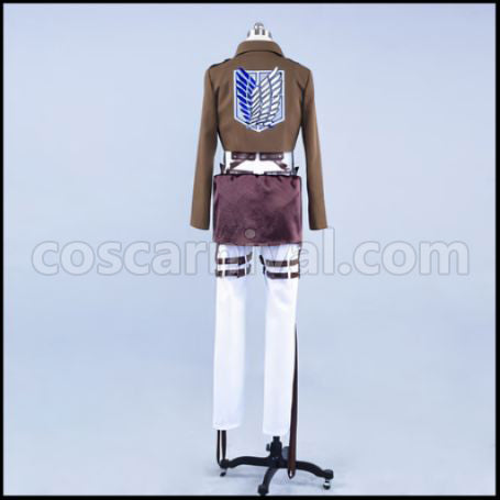 Attack on Titan Survey Corps Cosplay Costume coscarnival - Hem Detail