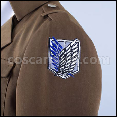 Attack on Titan Survey Corps Cosplay Costume coscarnival - Pocket Design