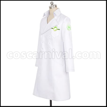 Twisted Wonderland Diasomnia Dormitory Malleus Draconia Lab Coat Cosplay Costume coscarnival - Detail Close-up