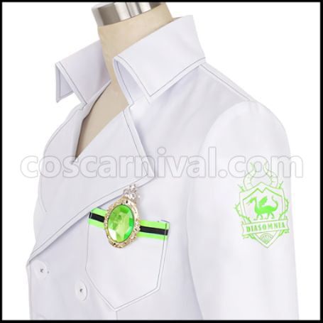 Twisted Wonderland Diasomnia Dormitory Malleus Draconia Lab Coat Cosplay Costume coscarnival - Cuff Style