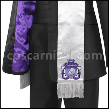 Twisted Wonderland Octavinelle Dorm Azul Ashengrotto Cosplay Costume coscarnival - Material Texture
