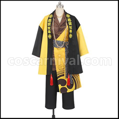 Paradox Live Akudou Yatsura Iori Suiseki KASHIRA Cosplay Costume coscarnival - Front View