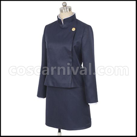 Jujutsu Kaisen Anime Version Maki Zenin Cosplay Costume coscarnival - Side Profile