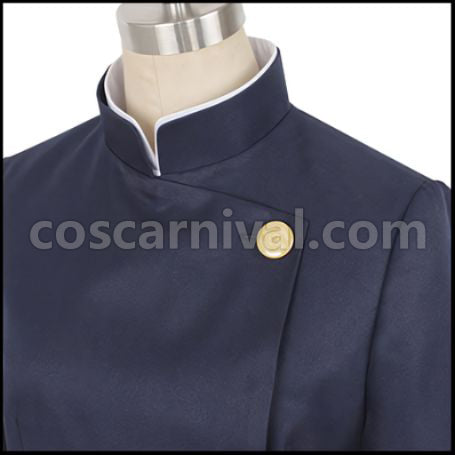 Jujutsu Kaisen Anime Version Maki Zenin Cosplay Costume coscarnival - Collar Design