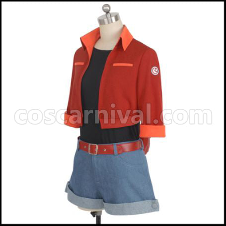 Cells at Work Killer T Cell Cosplay Costume coscarnival - Front View
