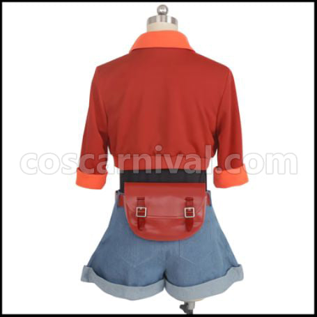 Cells at Work Killer T Cell Cosplay Costume coscarnival - Back View