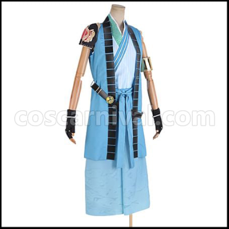 Touken Ranbu Chiyoganemaru Cosplay Costume coscarnival - Back View