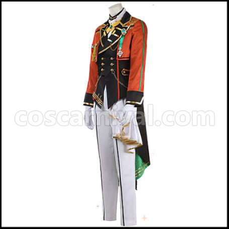 Ensemble Stars! Leo Tsukinaga Colorful Melody Cosplay Costume coscarnival - Side Profile