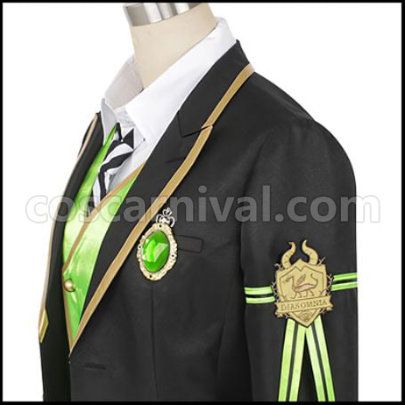 Twisted Wonderland Diasomnia Dormitory Silver Cosplay Costume coscarnival - Front View