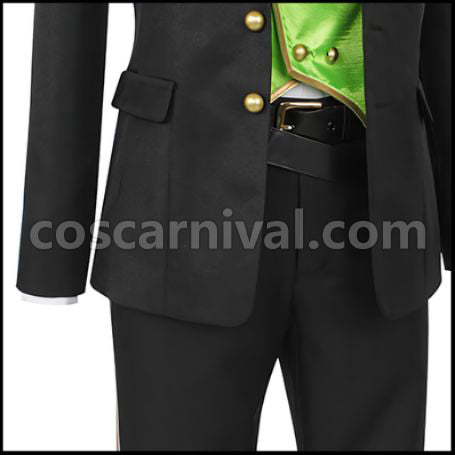 Twisted Wonderland Diasomnia Dormitory Silver Cosplay Costume coscarnival - Back View