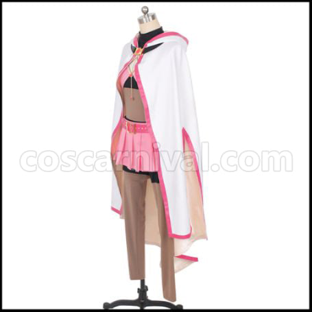 Magia Record Magical Girl Madoka Magica Side Story Tamaki Iroha Cosplay Costume coscarnival - Side Profile