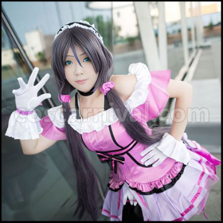 Love Live! 2nd Season Episodes 12/13 Insert Songs KiRa-KiRa Sensation!/Happy maker! Nozomi Tojo Cosplay Costume coscarnival - Side Profile