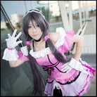 Love Live! 2nd Season Episodes 12/13 Insert Songs KiRa-KiRa Sensation!/Happy maker! Nozomi Tojo Cosplay Costume coscarnival - Side Profile