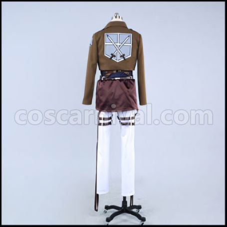 Attack on Titan Scout Regiment Reiner Braun Cosplay Costume coscarnival - Hem Detail