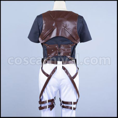 Attack on Titan Scout Regiment Reiner Braun Cosplay Costume coscarnival - Material Texture