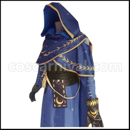 Identity V The Seer/Diviner (Eli Clark) Cosplay Costume coscarnival - Side Profile