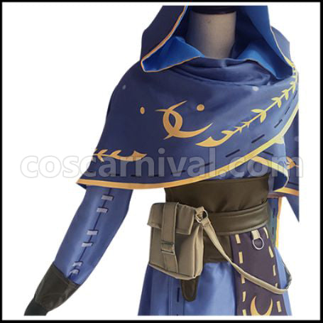 Identity V The Seer/Diviner (Eli Clark) Cosplay Costume coscarnival - Detail Close-up