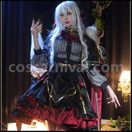 [Nijisanji Costume] Nijisanji VTuber Kuzuha Cosplay Costume coscarnival - Front View