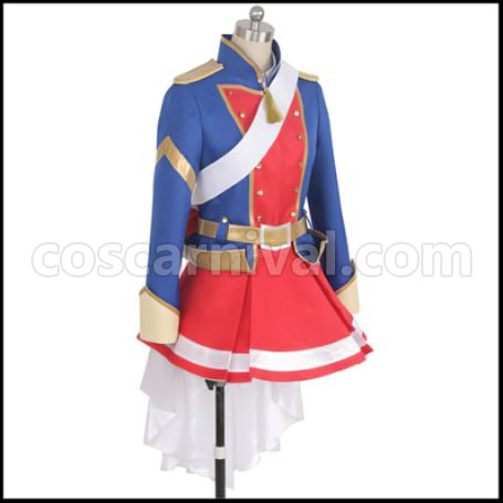 Revue Starlight Aijo Karen Cosplay Costume Ver2 coscarnival - Cuff Style