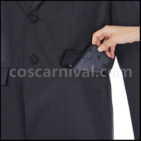 Cells at Work White Blood Cell/Neutrophil Cosplay Costume coscarnival - Front View